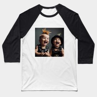 Punk Rock Toddlers Baseball T-Shirt